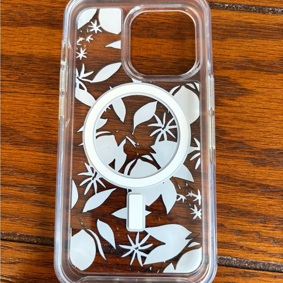 OtterBox Symmetry Series Clear Vintage Vacation iPhone 13 Pro Limoncello pattern - Picture 2 of 4